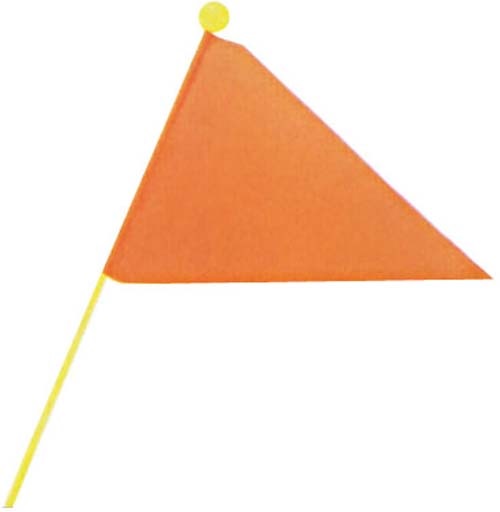 Cykelflagga 1,68 m - Cykeltillbehör och reservdelar - 4009208060799 - 1