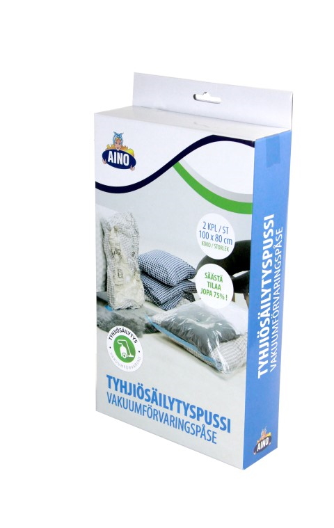 Tyhji=C3=B6s=C3=A4ilytyspussi 100 x 80 x3 cm Aino - Förvaring - 6416096122979 - 1