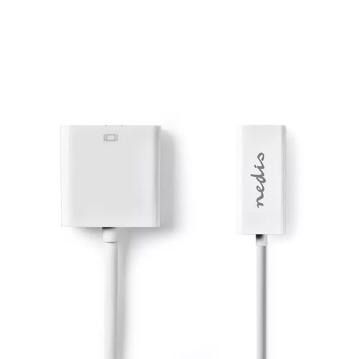 USB-nätverkskort | USB 3.2 Gen 1 | 1 Gbps | USB-C Hane | RJ45 Hona | 0.20 m | Rund | Nickelplaterad | Förtent Koppar | Vit | Låda - Dator och nätverk - 5412810289189 - 1