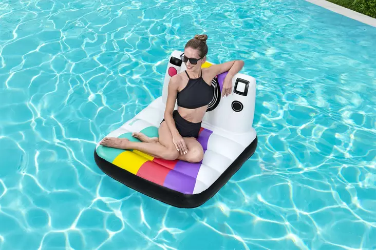 Uimapatja Bestway Polaroid 127 x 102 cm - Vattenleksaker - 6941607333259 - 1