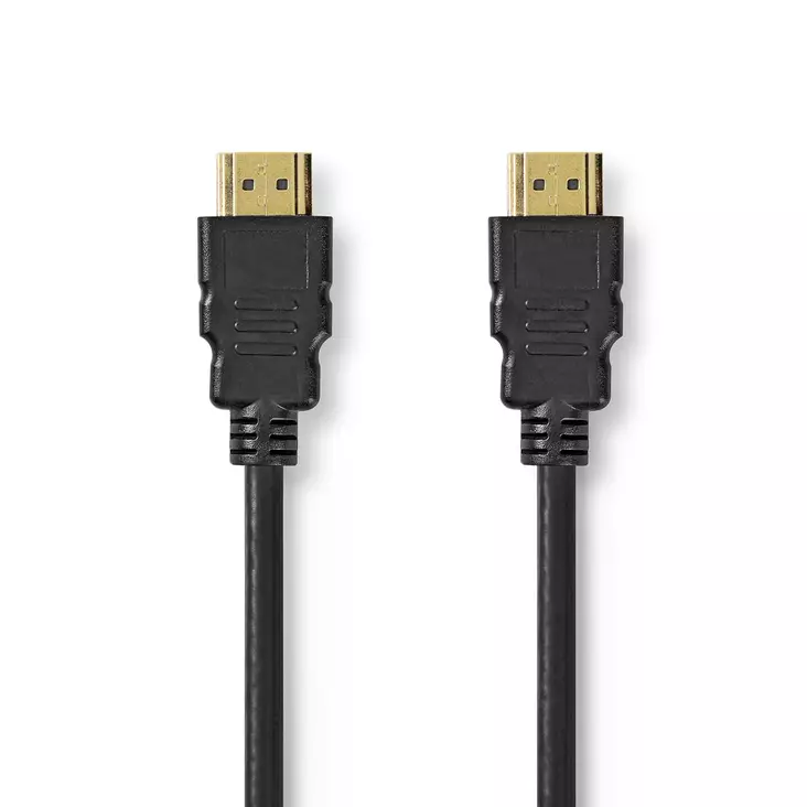Ultra High Speed HDMI kabel | HDMI Kontakt | HDMI Kontakt | 8K@60Hz | 48 Gbps | 5.00 m | Rund | 8.3 mm | Svart | Label - HDMI-kablar - 5412810427239 - 1