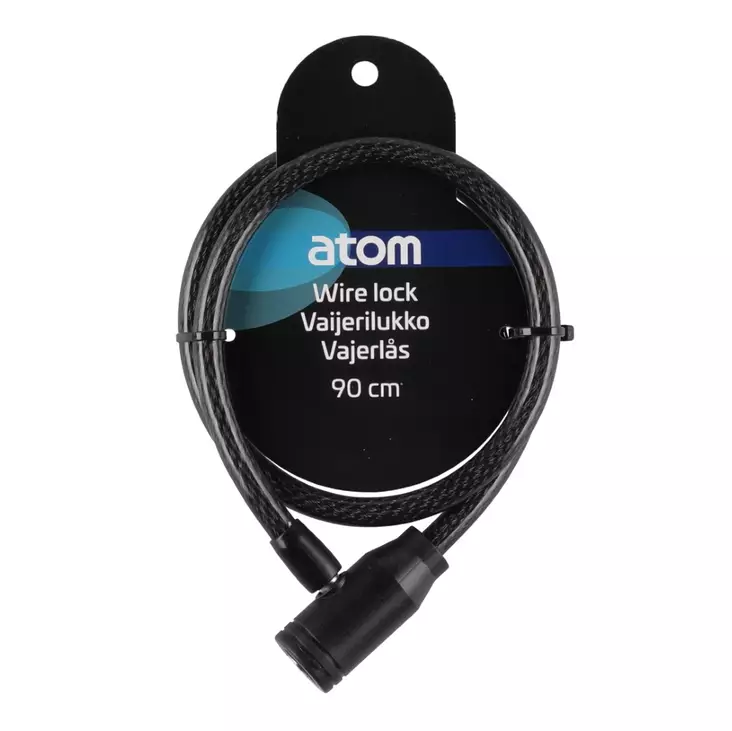 Vaijerilukko 90 cm - Cykellås - 6410412175229 - 1