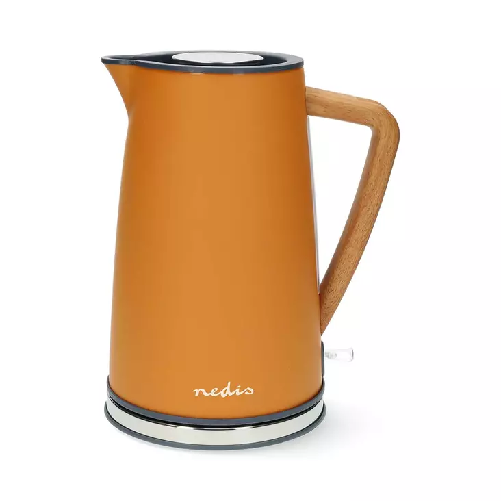 Vatten kokare | 1.7 l | Soft-Touch | Orange | Roterbar 360 grader | Dolt värmeelement | Strix® kontroll | Koka-tort funktion - Kaffebryggare och vattenkokare - 5412810451159 - 1