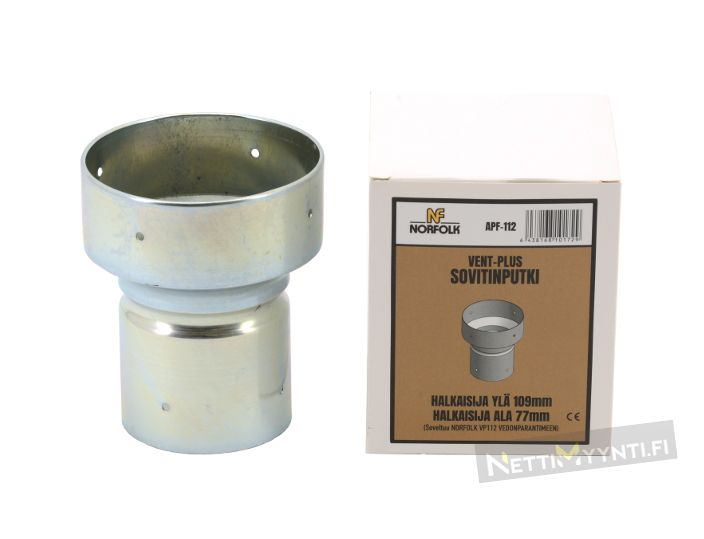 Dimensionsövergång 110-75 mm - Ventilationsventiler och galler - 6438168101729 - 1