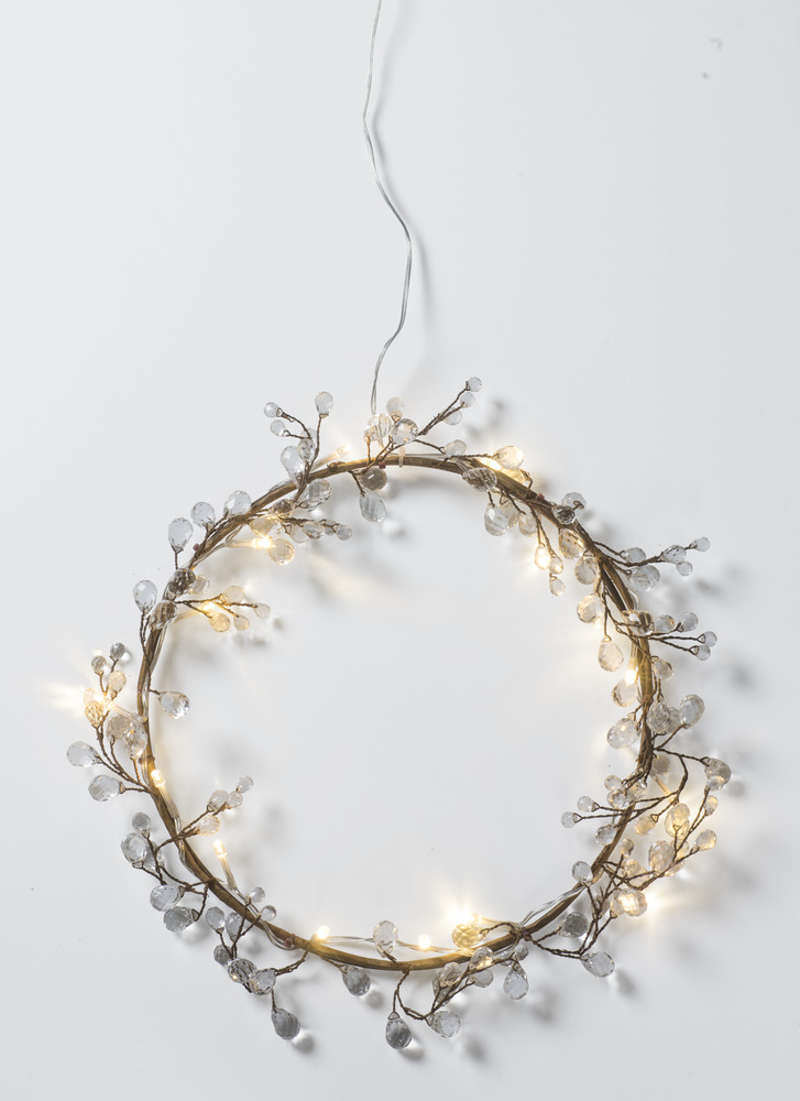 Airam wanda kranssi 30 cm - Dekorationsljus - 6435200235169 - 1