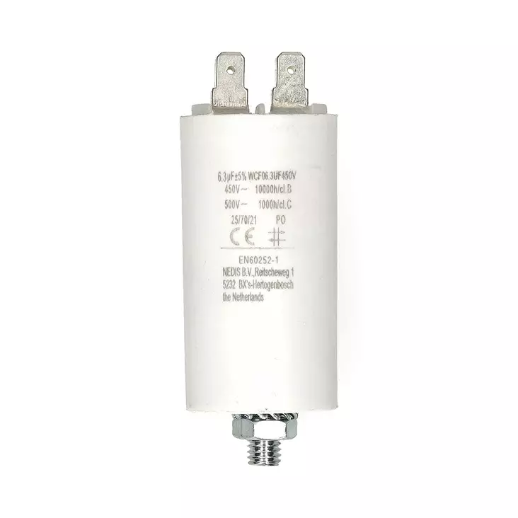 Capacitor CBB60 6.3UF 450Vac Faston 10 pcs - Reservdelar - 5412810477159 - 10