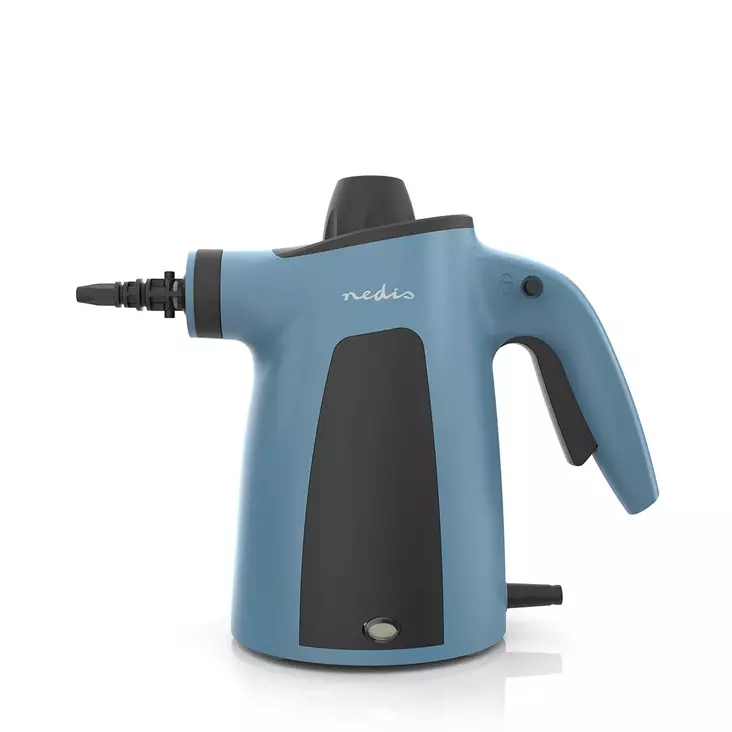 Ångtvätt | 1050 W | 0.35 l | 3.5 Bar | Ånga / Varmt vatten | Ångfunktion | 4.00 m | 180 s | Handhållen ångrengörare - Nedis produkter - 5412810478699 - 1
