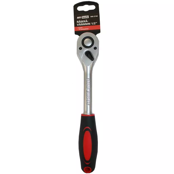 Spärrskaft 1/2", rak - Fastnycklar och vridverktyg - 6430074695569 - 1