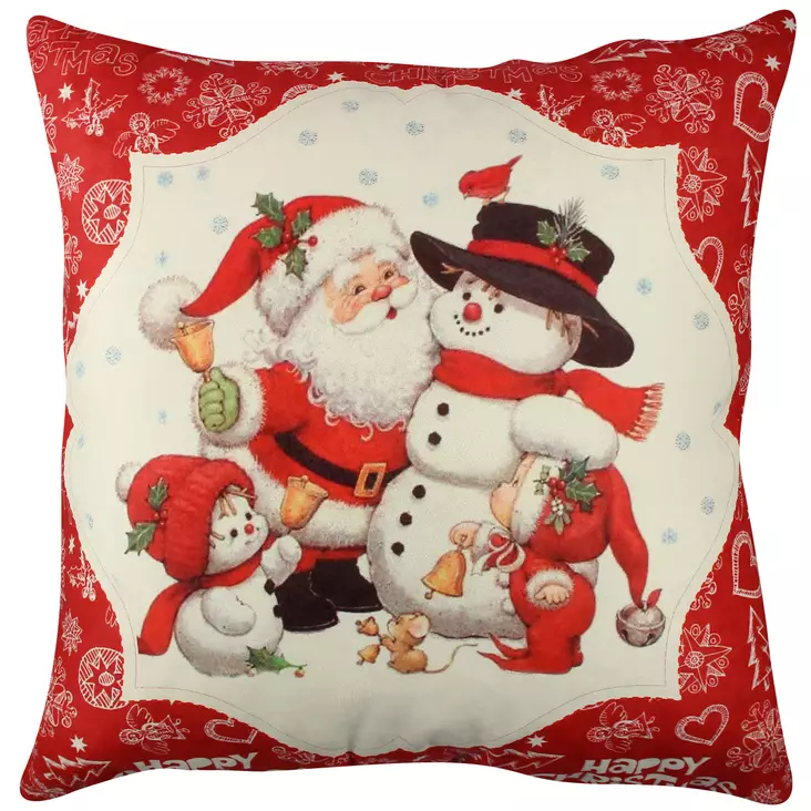 Prydnadskudde Aberto Design A11928 Flerfärgad Bomull Polyester 43x43 cm - Kuddar och täcken - 8681181128459 - 1