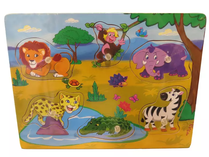 Pussel för små barn med ljud och ljus - Pussel - 0746856412009 - 1