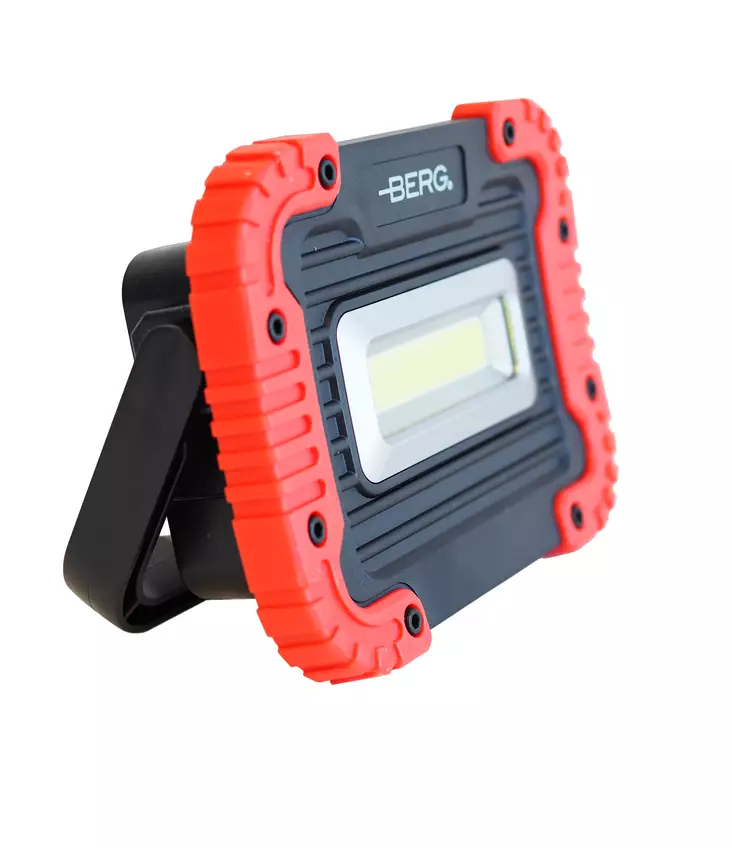 Berg Arbetslampa 10W COB 500lm röd - Allmänna lampor - 6418536010419 - 1