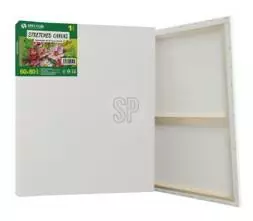 Målarduk på ram 60 x 80 cm puuvillaa - Målardukar och tavlor - 8721037836739 - 1