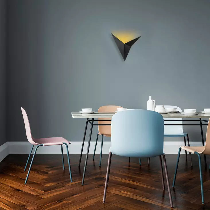 Vägglampa Opviq Bird Svart Metall 34 x 5 cm - Tak- och vägglampor - 8681875944389 - 1