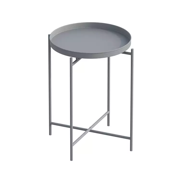 Soffbord Hanah Home Shb007C Grå Metall 46x56x46 cm - Soffbord - 8684282461319 - 1