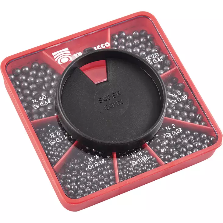 Hagellåda 7-delad 8-4/0 - Fisketillbehör - 8054393175519 - 1