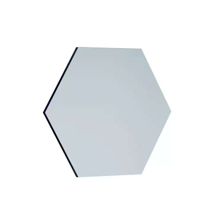 Spegel Hanah Home Zeo Svart MDF 70x60x2,2 cm - Speglar - 8683743822829 - 1