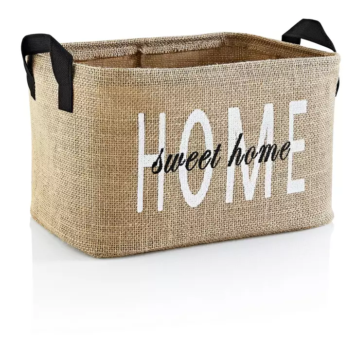 Filtkorg Aberto Design YLC479 Ljusbrun Jute 30x18x22 cm - Förvaringslådor och korgar - 8684282555049 - 1