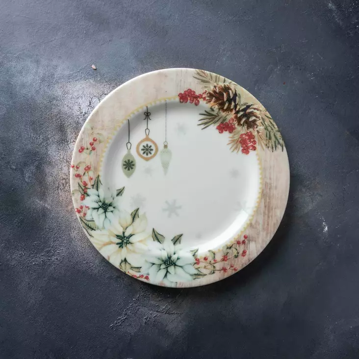 Assietter Set Hermia Flerfärgad Porslin 6 Delar - Tallrikar - 8684283765669 - 1