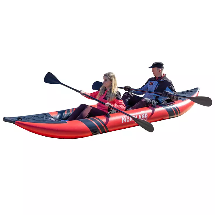 Nordland Active kaksikkokajakki ilmatäytteinen 385cm - Uppblåsbara båtar och kajaker - 6438168119489 - 1