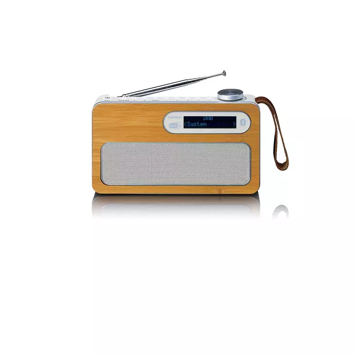 Bärbar DAB+ radio med Bluetooth® Miljövänlig bambu - Radioapparater - 8711902080589 - 10