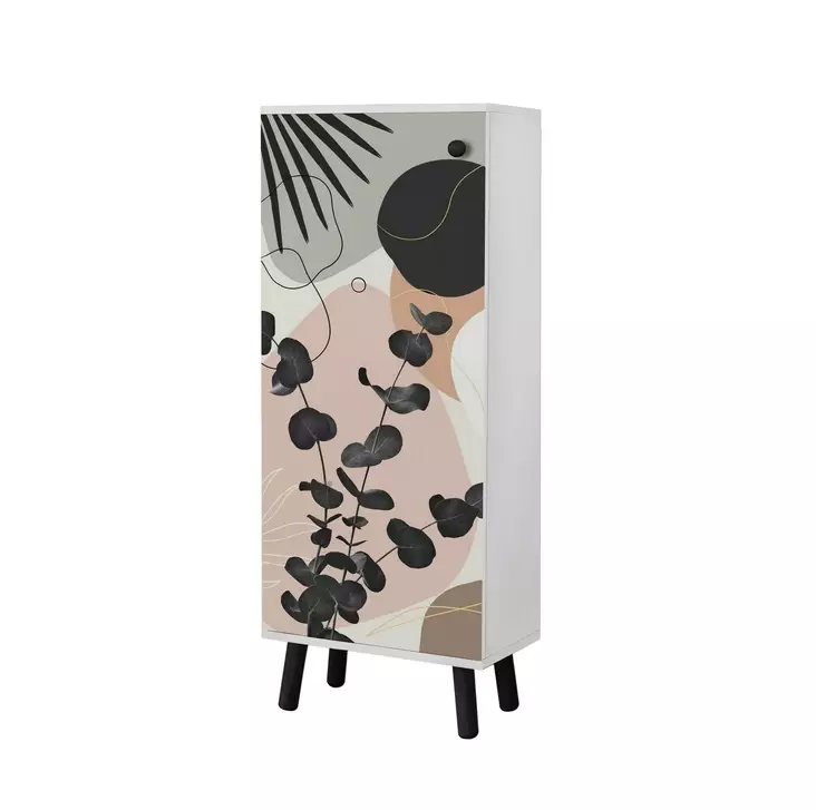 Skoskåp Hanah Home Vegas Vit Spånskiva 50x135x38 cm - Skoskåp - 8684282305569 - 1