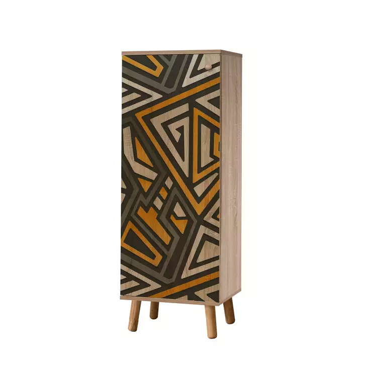 Skoskåp Hanah Home Vegas 928 Sonomo Spånskiva 50x135x38 cm - Skoskåp - 8684282305279 - 1