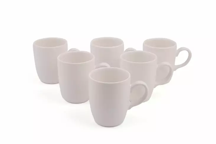 Muggset Hermia Flerfärgad Keramik 6 Delar - Kaffe- och teserviser - 8683342393829 - 1