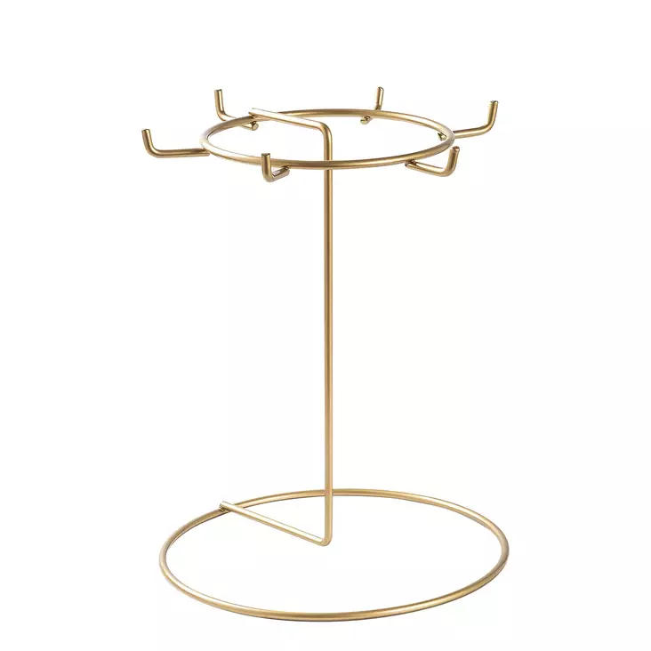 Smyckesställ Aberto Design TK001 Guld Metall 22x28 cm - Dekorationer, prydnadsföremål - 8683743938179 - 1