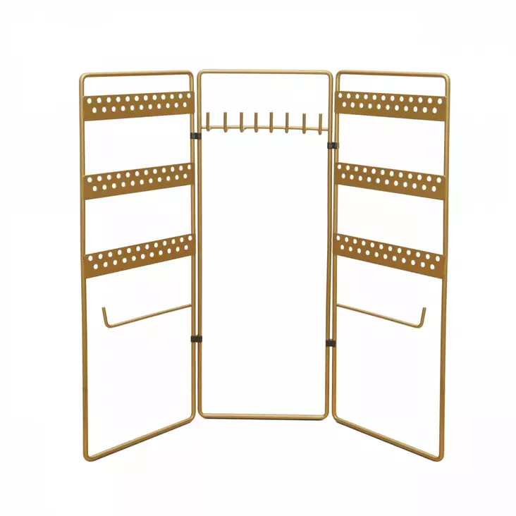 Smyckesställ Aberto Design 241358 Guld Metall 45x40 cm - Dekorationer, prydnadsföremål - 8684282617839 - 1