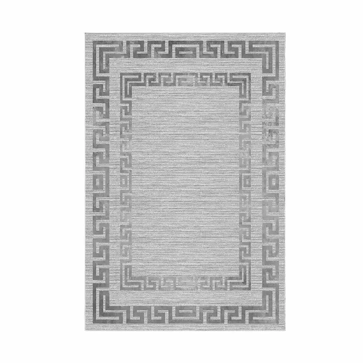 Badrumsmatta Set Mijölnir Flerfärgad 100% Polyester Halkfri Antibakteriell 50x60 cm & 60x100 cm - Badrumsmattor och våtrumsmattor - 8683342420099 - 1