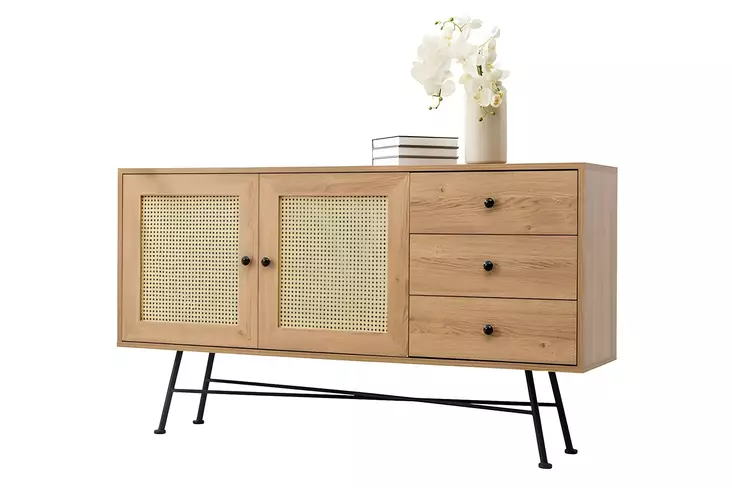 Konsolbord Hanah Home Nala 160 Natur Spånskiva 160x90x40 cm - Byråer och skåp - 8684282438519 - 1