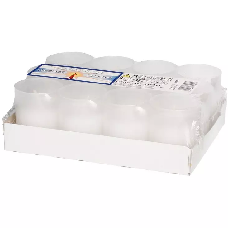 Lyhtykynttilä Suomi 12kpl valkoinen - Ljus och lyktor - 6410412620569 - 1