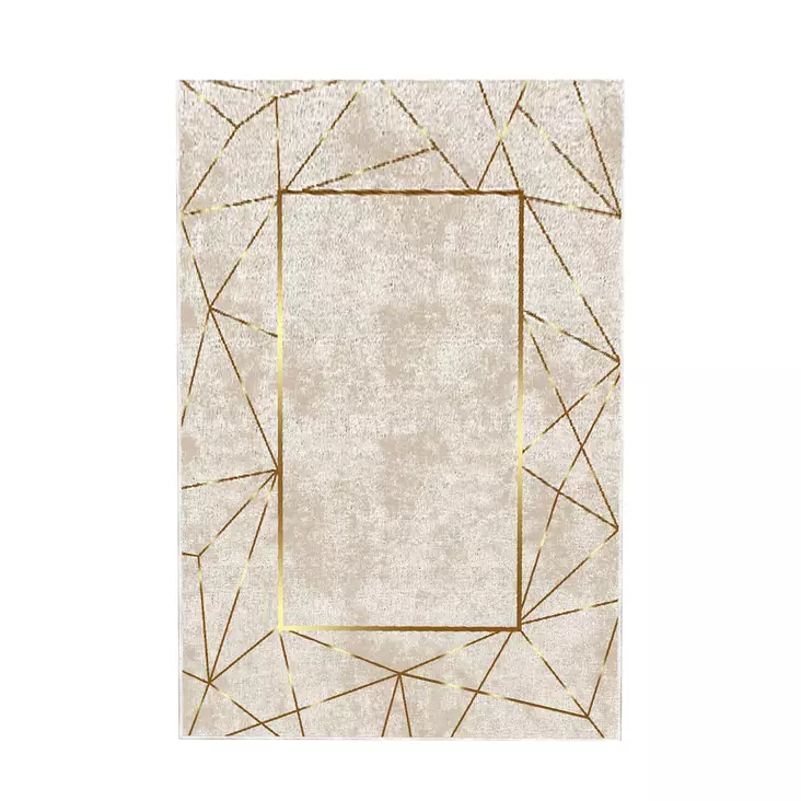 Matta (80 x 120), flerfärgad, 80 x 120 cm, lyxig, lättskött - Små mattor och gångmattor - 8681875978599 - 1