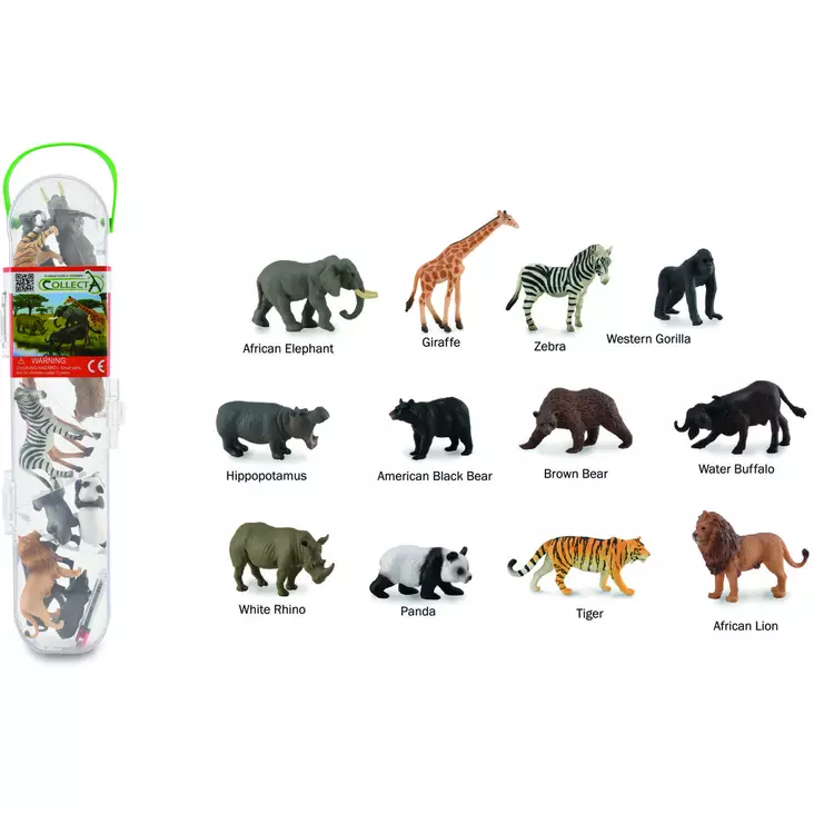 Minivillieläimet tuubissa CollectA - Djurfigurer - 4892900011059 - 1