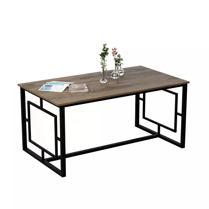 Matbord Hanah Home Alin Valnöt Spånskiva 160x76x90 cm - Matbord - 8681875508659 - 1
