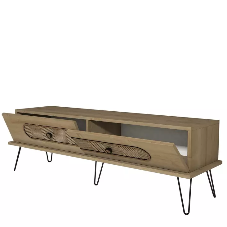 TV-bänk Hanah Home Ekol Ek Spånskiva 145x45x40 cm - TV-bänkar - 8681875184549 - 1