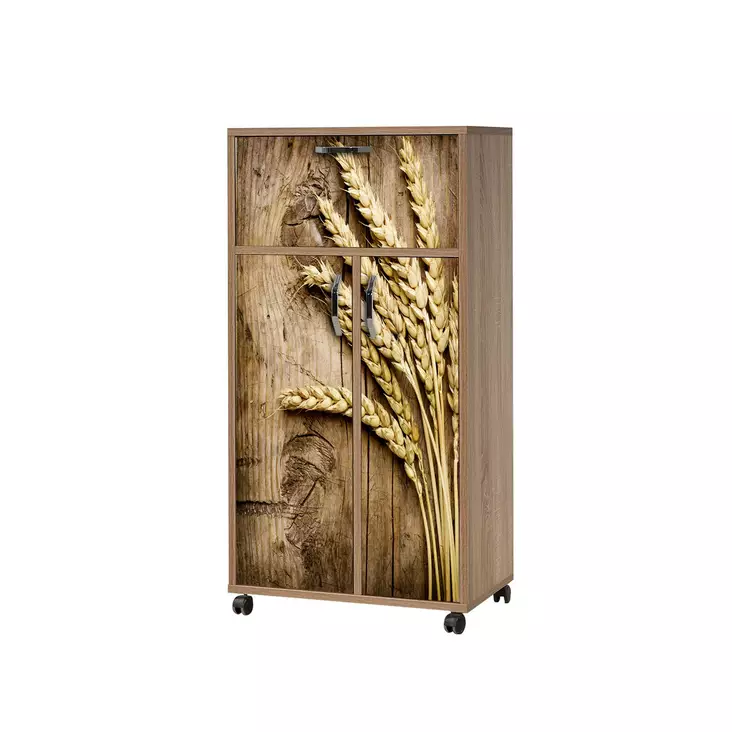 Förvaringsskåp Hanah Home Kiler Sonoma Ek Spånskiva 60x116x36 cm - Skåp och byråer - 8681875742039 - 1