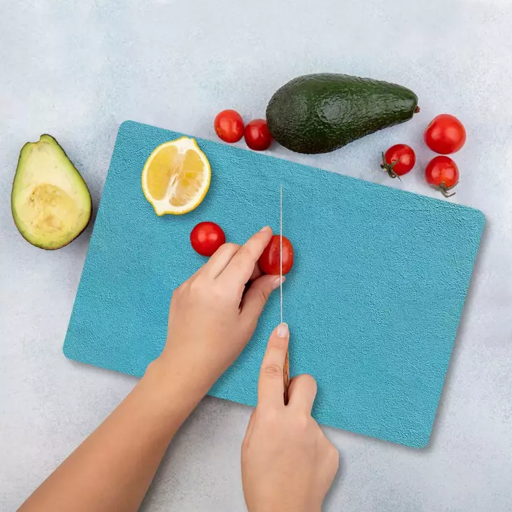 Skärbräda Hermia Flerfärgad Glas 20x30 cm - Köksredskap - 8684283728299 - 1