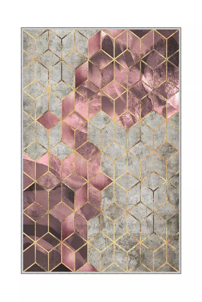 Matta Conceptum Hmnt771 Flerfärgad Polyester 160x230 cm - Stora och medelstora mattor - 8682870592179 - 1