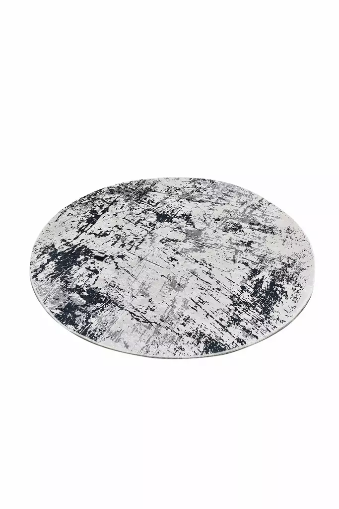 Matta Conceptum Kenzo Djt Flerfärgad Polyester 200x200 cm - Runda mattor - 8682870872349 - 1