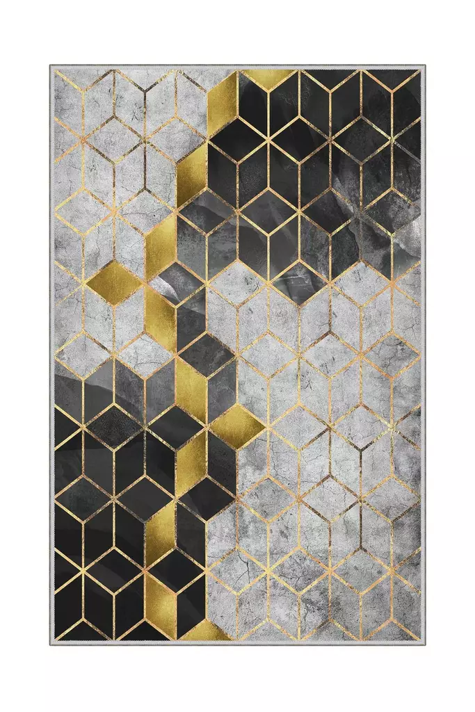 Matta Conceptum Hmnt772 Flerfärgad Polyester 60x100 cm - Små mattor och gångmattor - 8682870592209 - 1