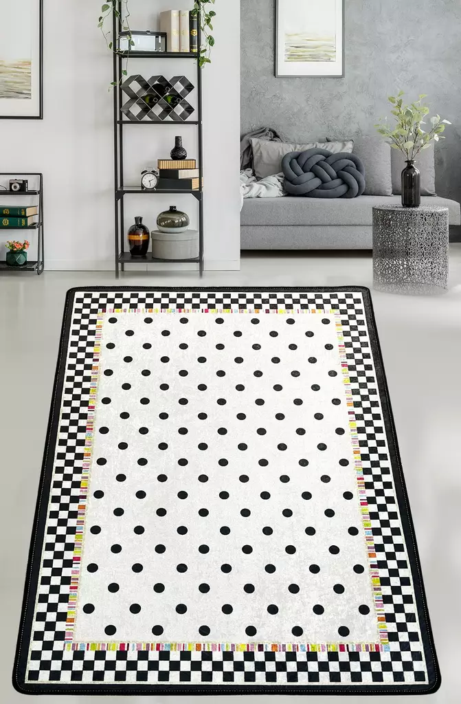 Gångmatta Conceptum La Punta Djt Flerfärgad Polyester 80x150 cm - Små mattor och gångmattor - 8683342438209 - 1