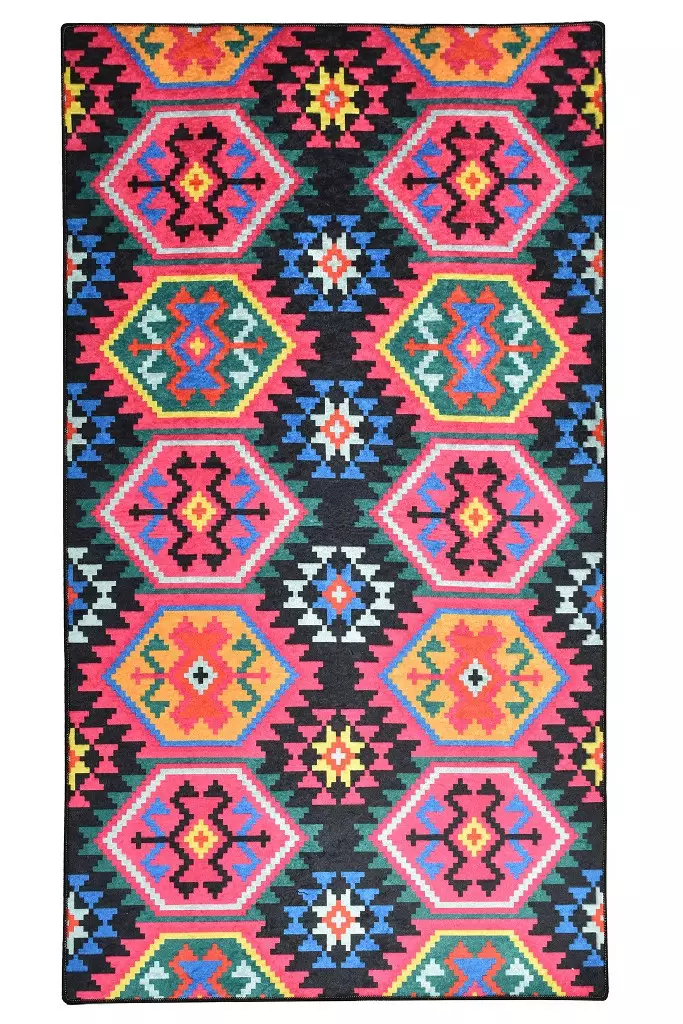 Gångmatta Conceptum Magic Flerfärgad Polyester 80x150 cm - Små mattor och gångmattor - 8681875593419 - 1