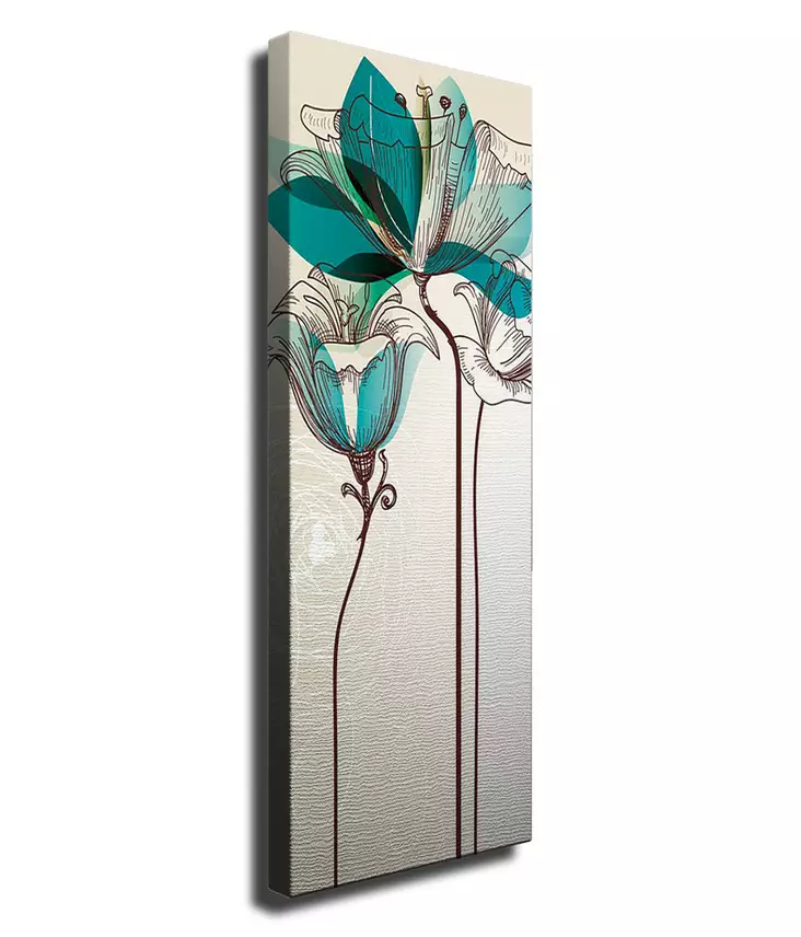 Canvastavla Wallity Flerfärgad Canvas 30x80 cm - Tavlor och ramar - 8681875553529 - 1