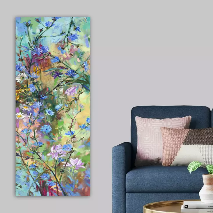 Canvastavla Wallity Flerfärgad Canvas 50x120 cm - Tavlor och ramar - 8682870436879 - 1