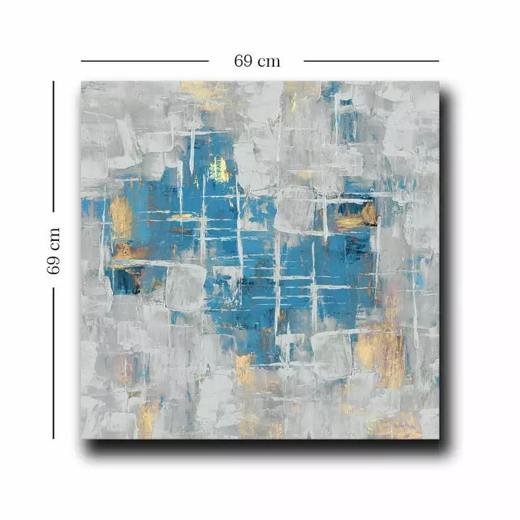 Canvastavla Wallity Flerfärgad Canvas 69x69 cm - Tavlor och ramar - 8684283327799 - 1