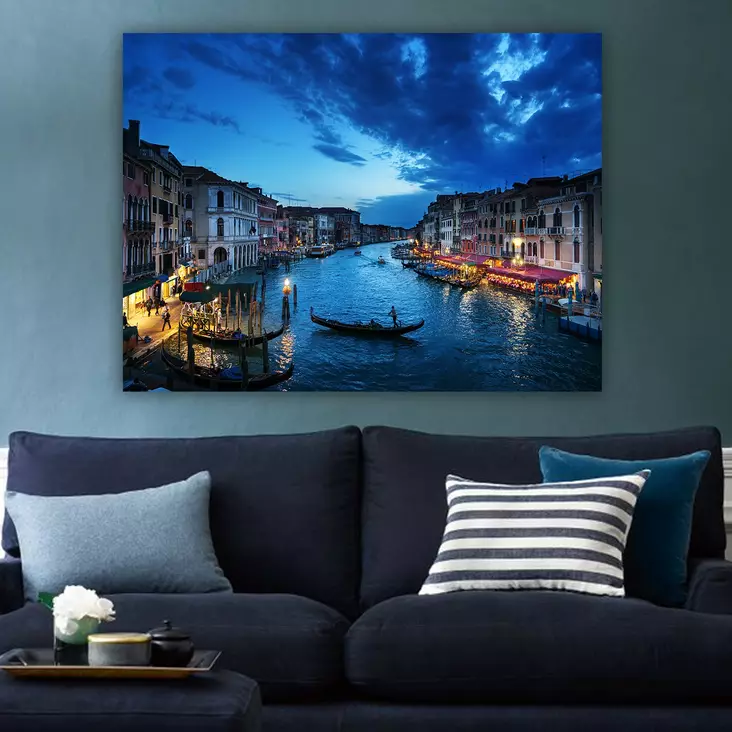 Canvastavla Wallity Flerfärgad Canvas 70x100 cm - Tavlor och ramar - 8682870218819 - 1