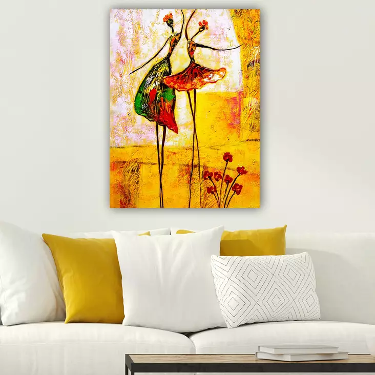 Canvastavla Wallity Flerfärgad Canvas 70x100 cm - Tavlor och ramar - 8682870212169 - 1