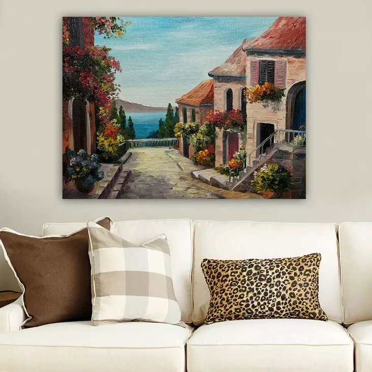 Canvastavla Wallity Flerfärgad Canvas 70x100 cm - Tavlor och ramar - 8682870216389 - 1