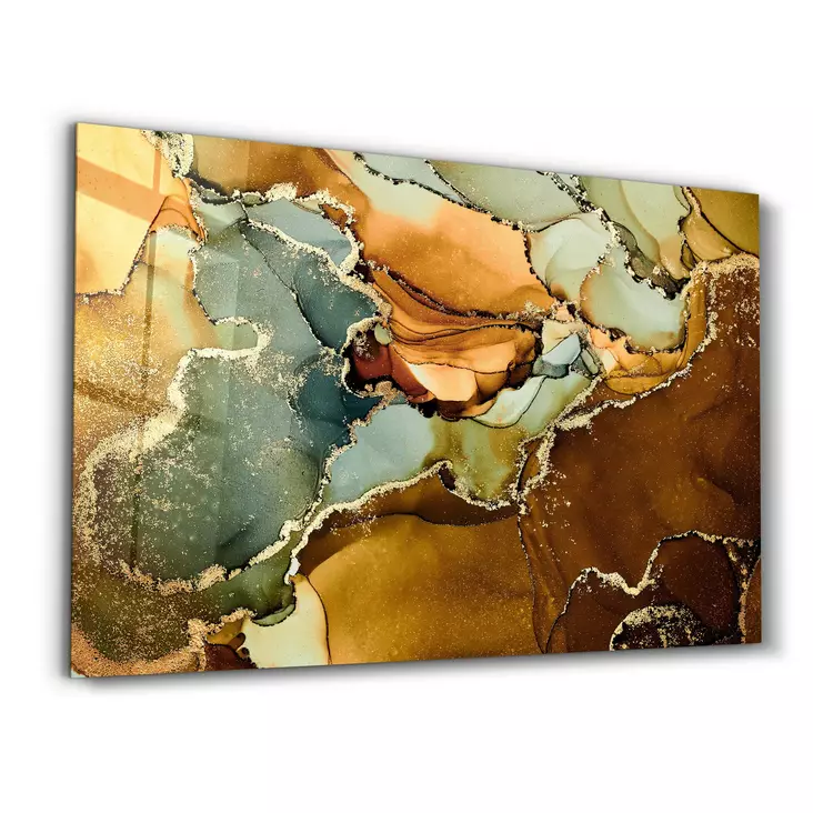 Glastavla Wallity Flerfärgad Glas 70x110 cm - Tavlor och ramar - 8684282950189 - 1